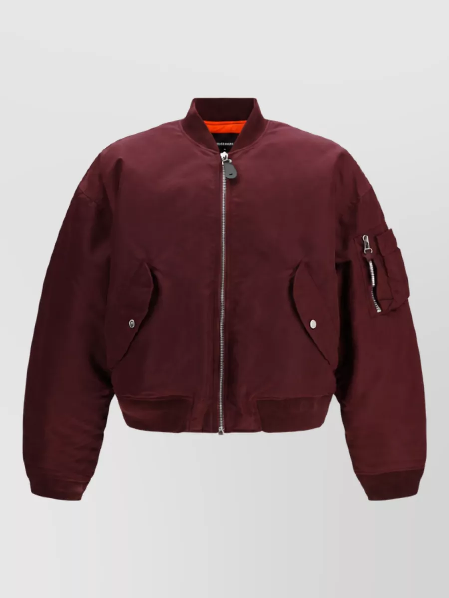 Dsquared2 nylon padded bomber jacket