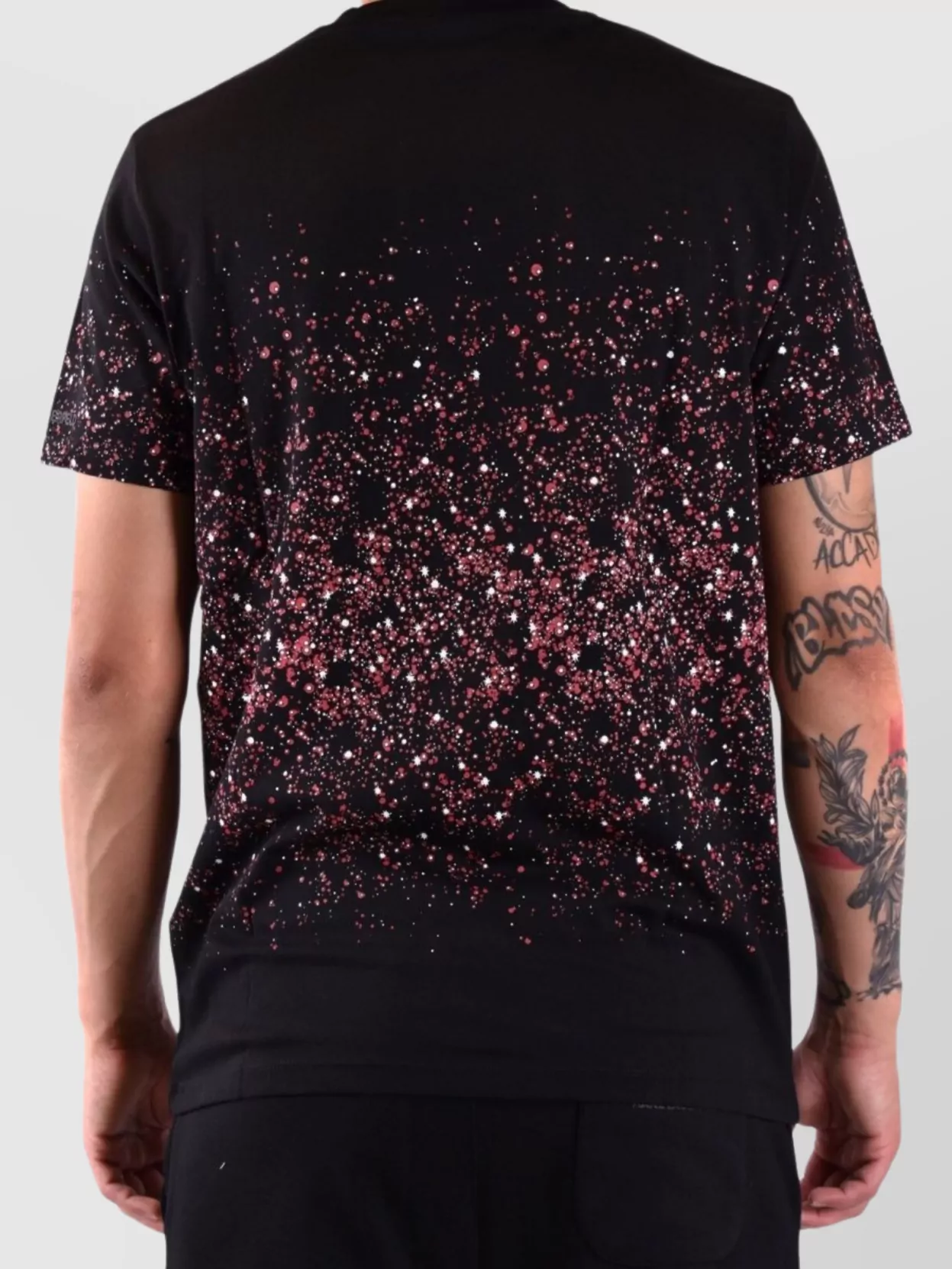 Karl Lagerfeld Graphic Print Round Neck Short Sleeves T-Shirt