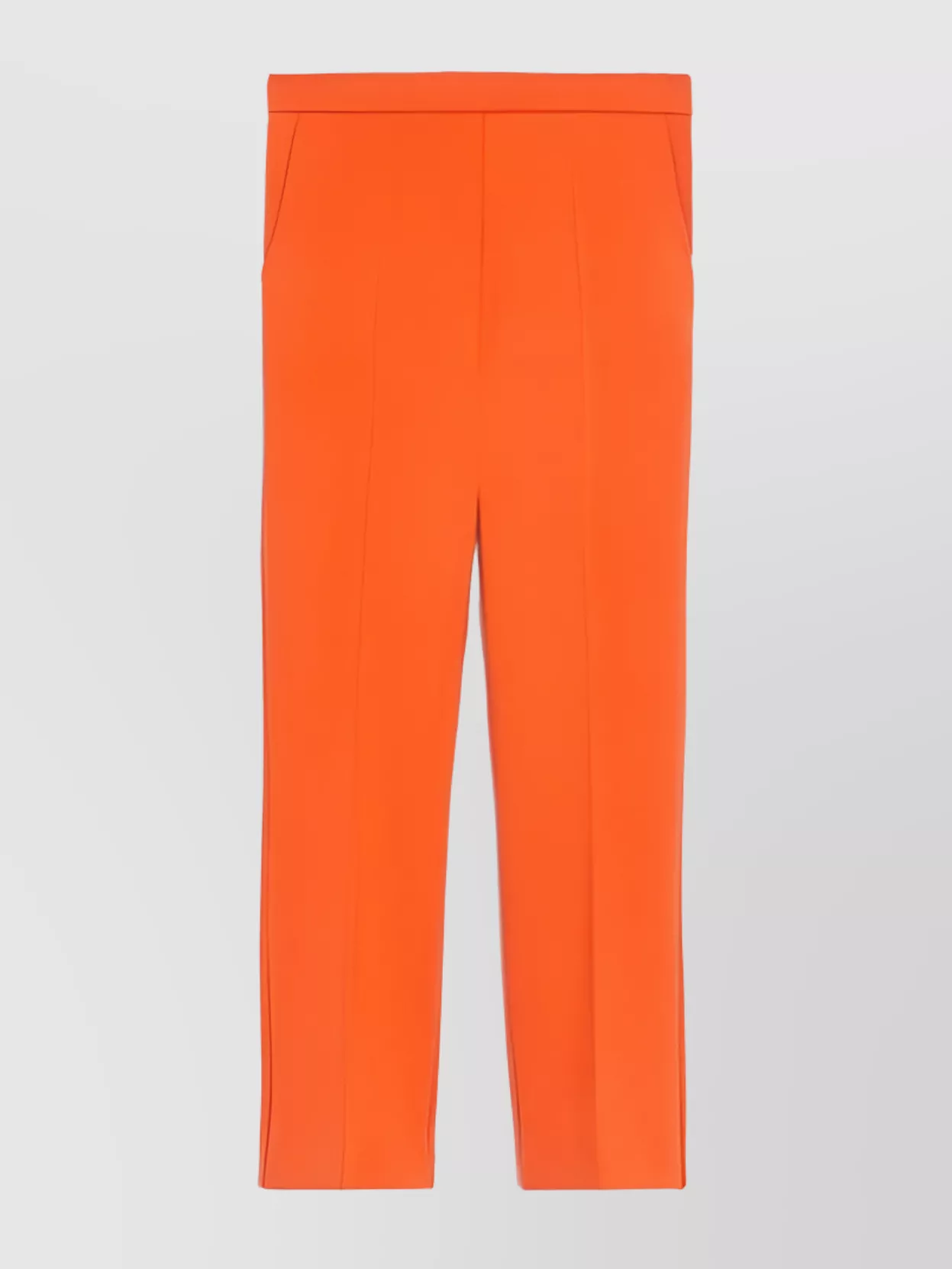 Max Mara Nepeta Ankle-length Trousers In Wool Crepe