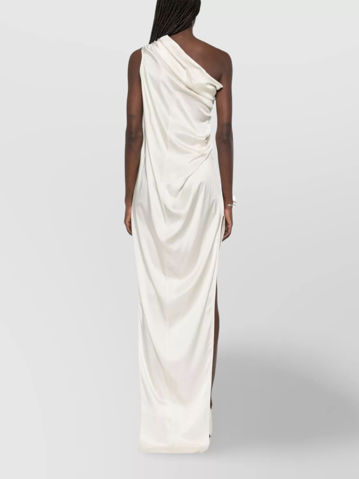 Rick Owens Athena One Shoulder Long Dress