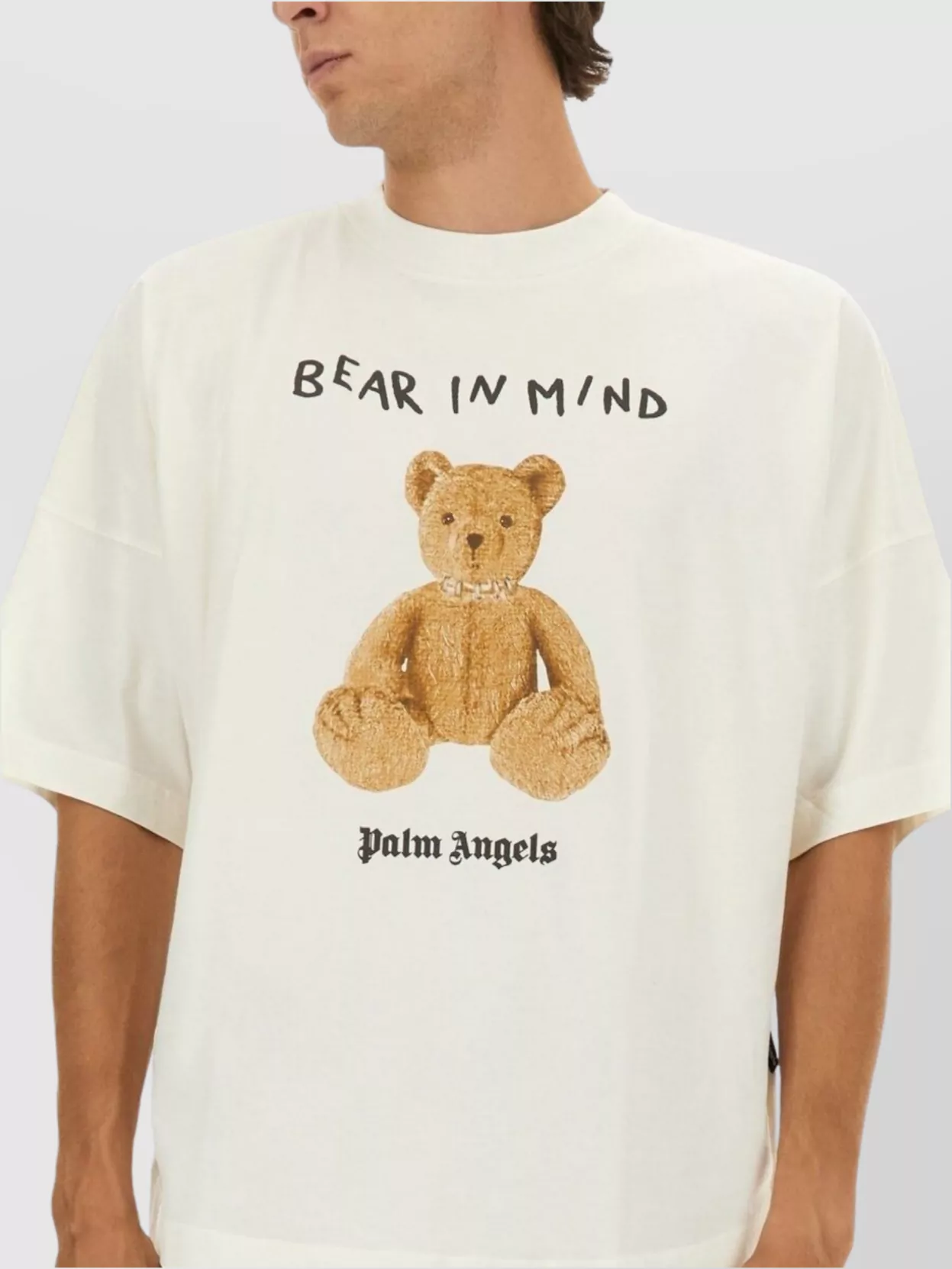 Palm Angels Graphic Print Relaxed Fit Crew Neck T-Shirt