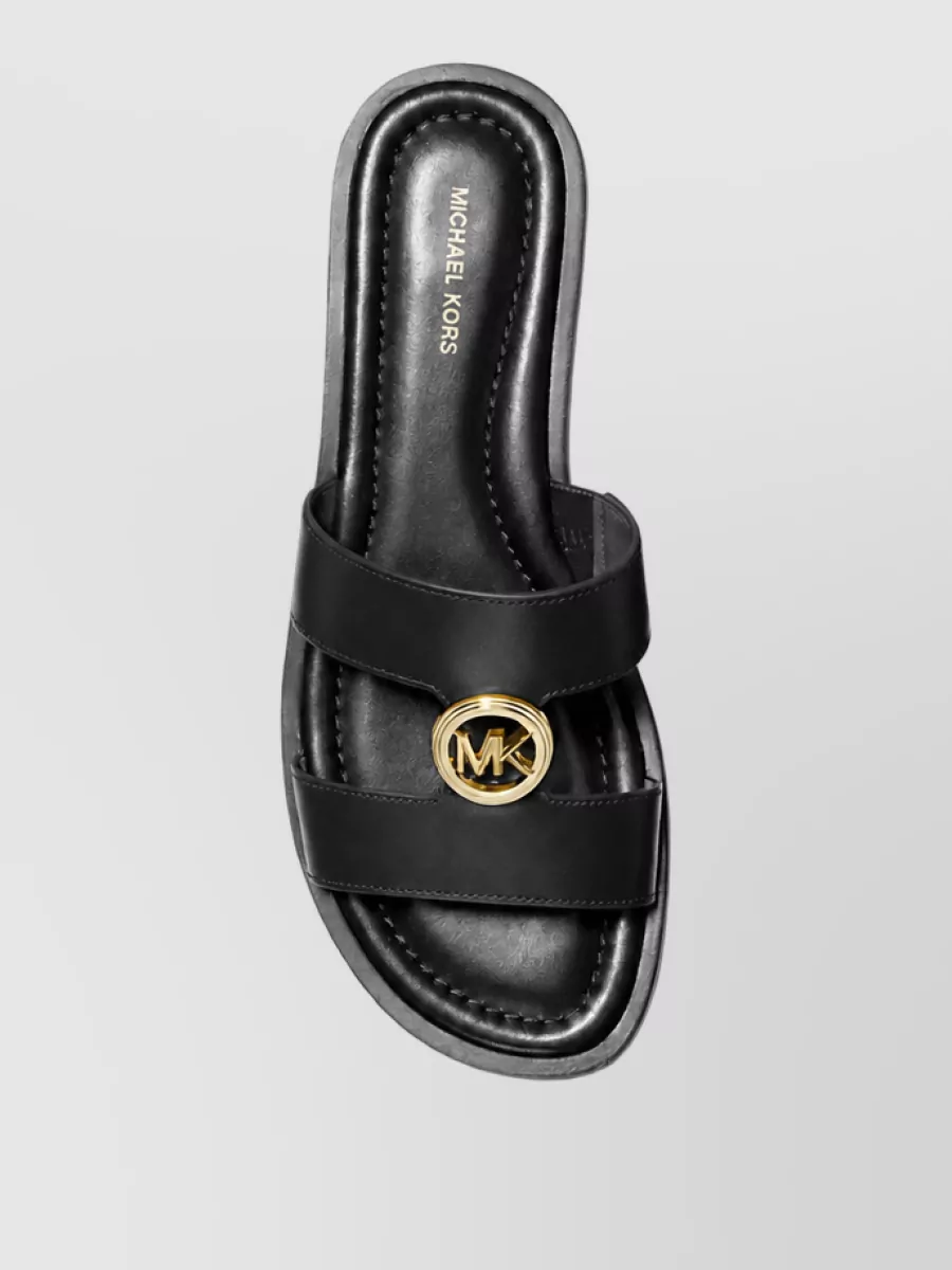 Michael Kors Leather Slides