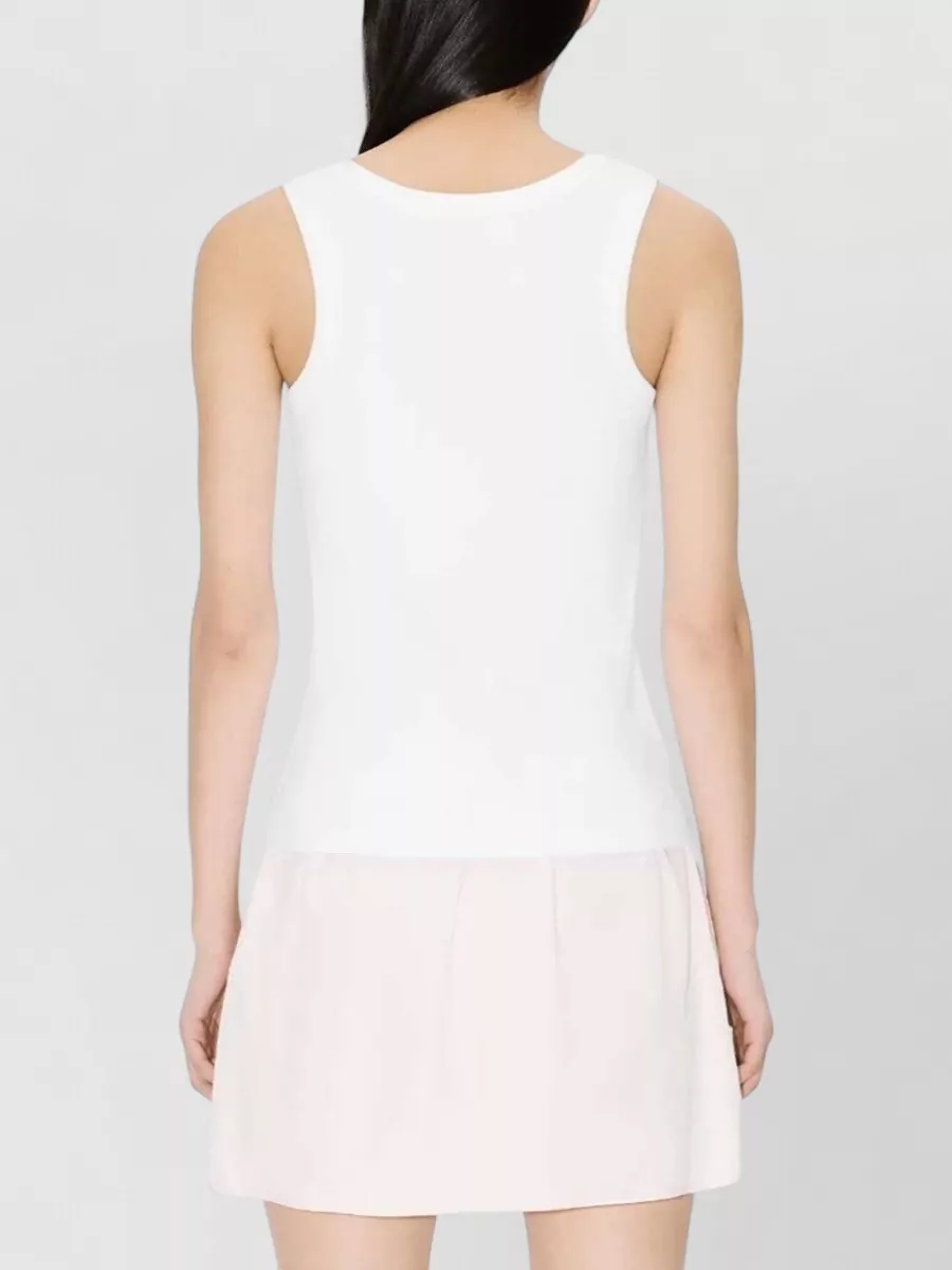 Kenzo Ribbed Logo-Print Tank Top