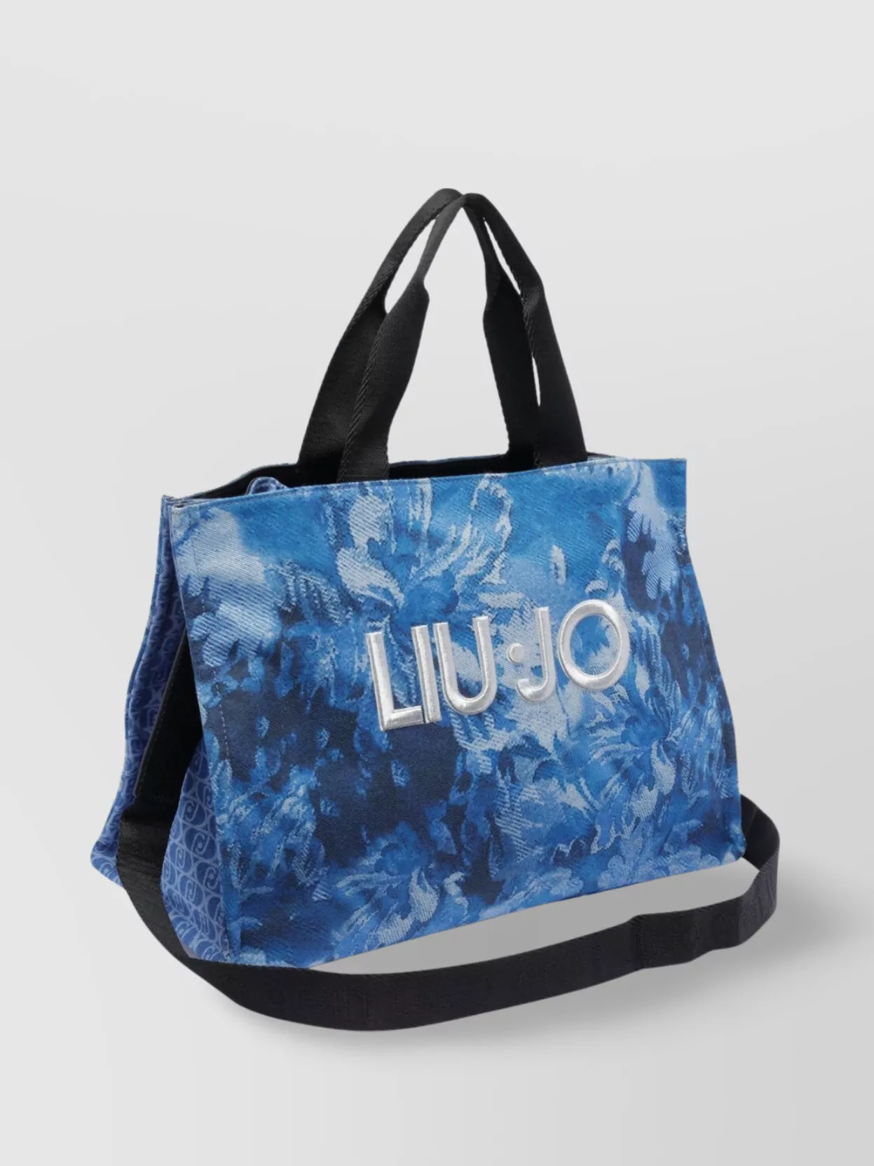Liu •jo Logo Floral Tote Bag Handles Strap
