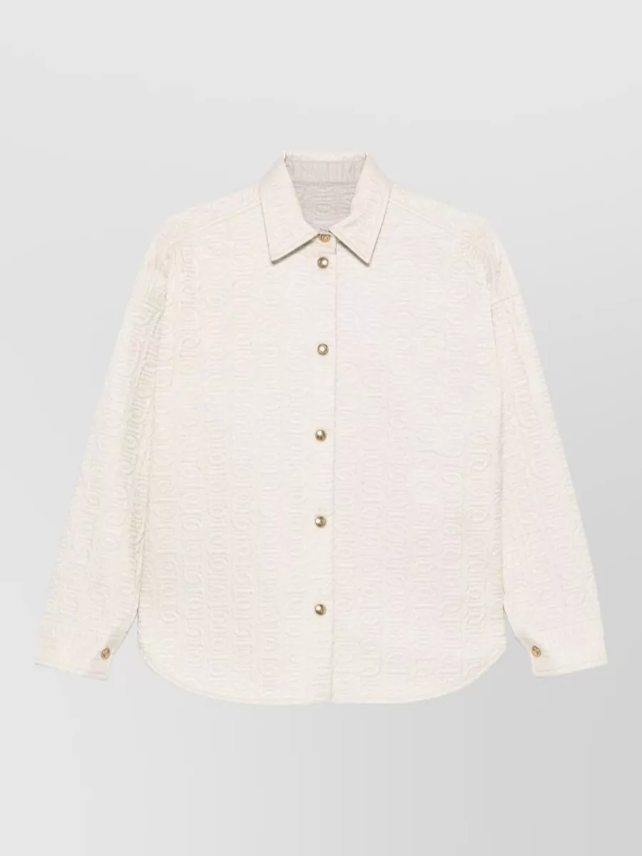 Moncler quilted padded shirt jacket
