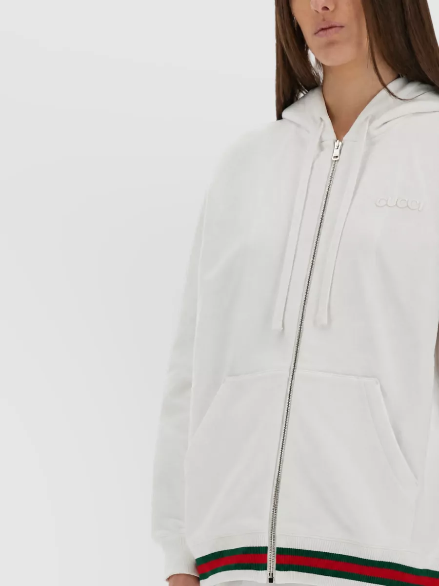 Gucci Cotton Jersey Fitted Jacket