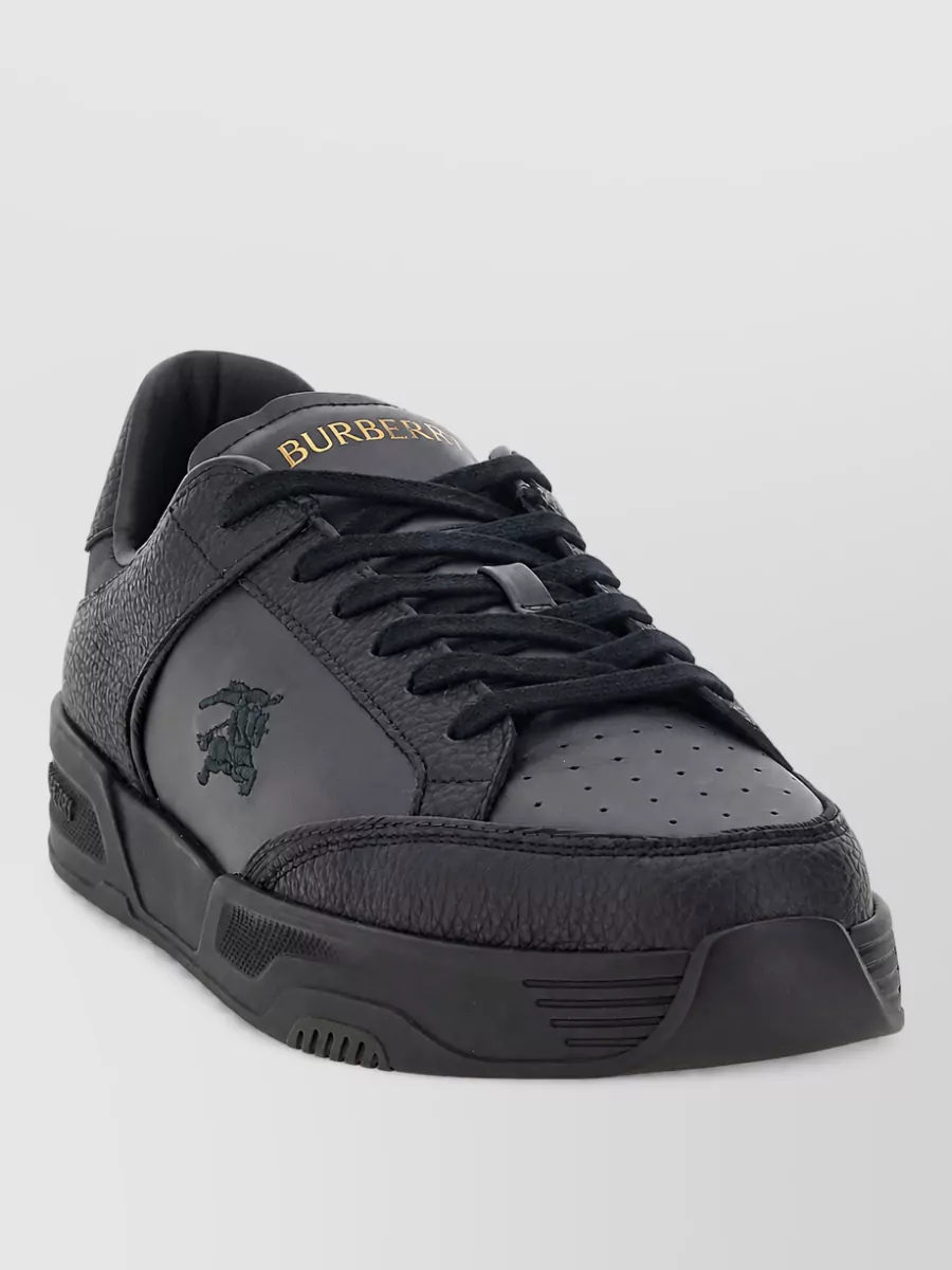Burberry leather low-top sneakers