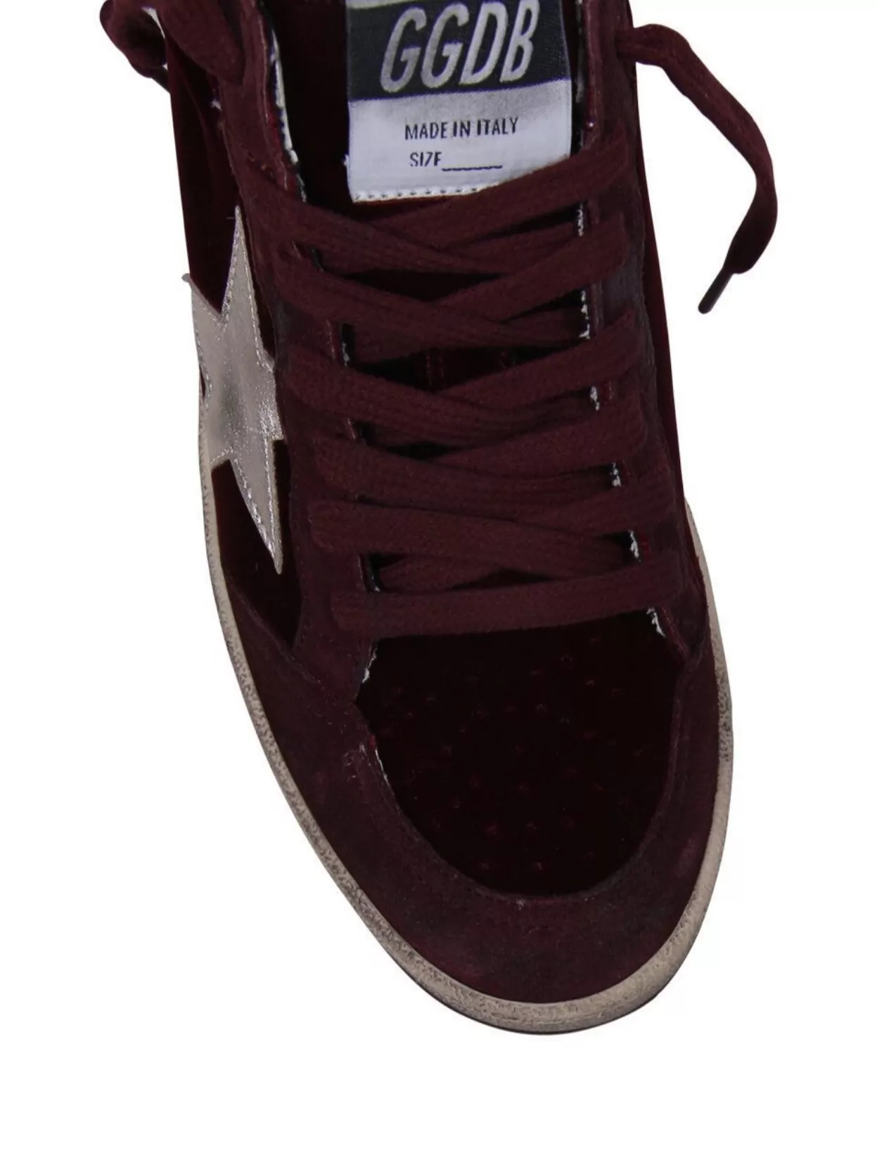 Golden Goose Velvet Upper Suede Star And Heel