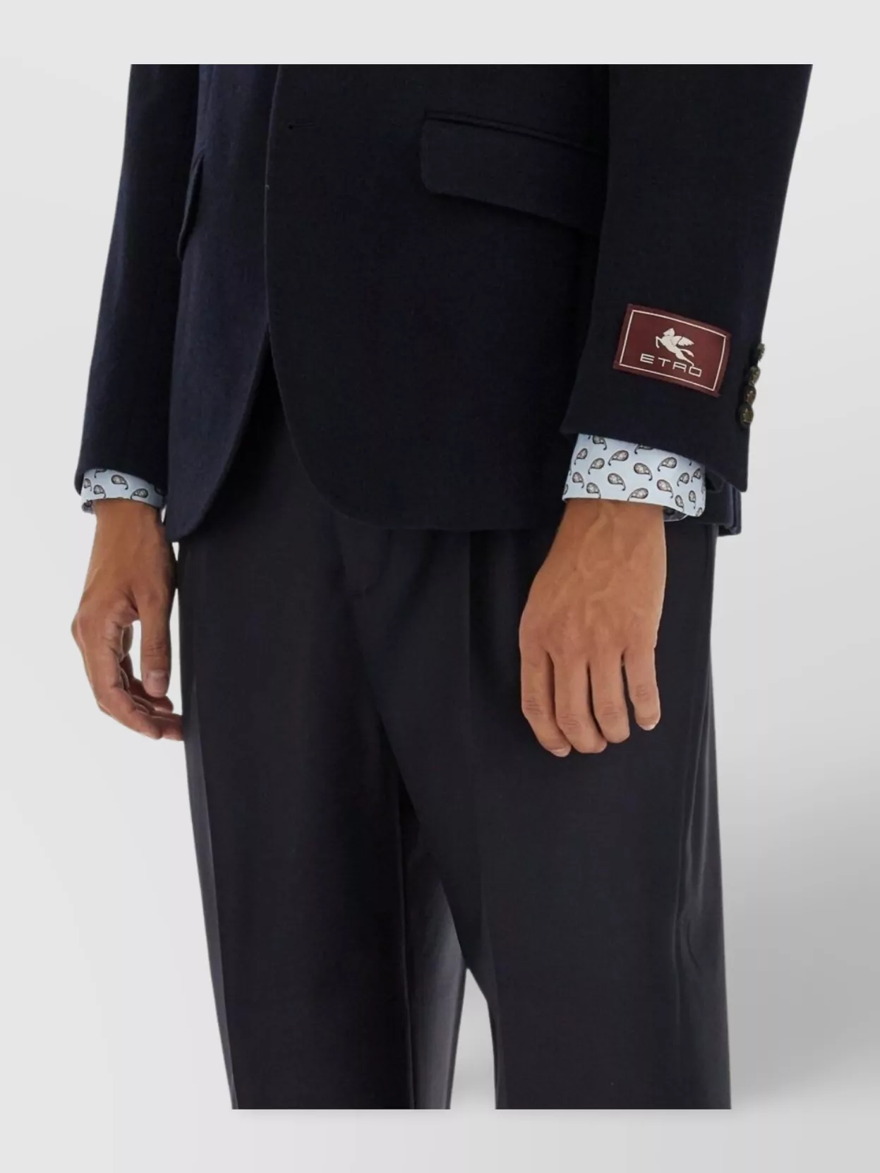 Etro Tailored Jacket With Lapel And Pockets
