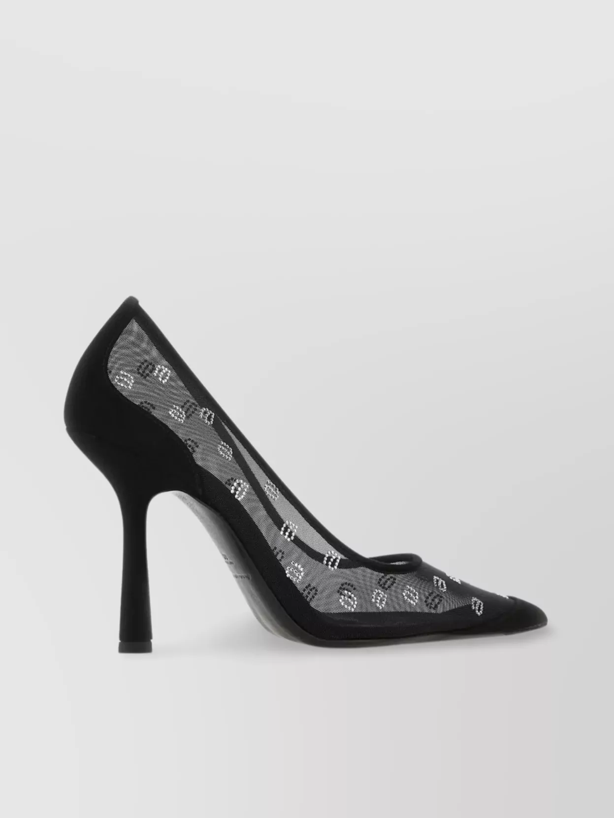Alexander Wang Delphine Mesh Pumps Embellished
