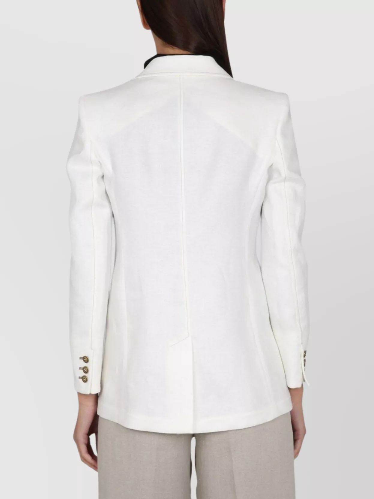 Max Mara Linen Doublebreasted Blazer