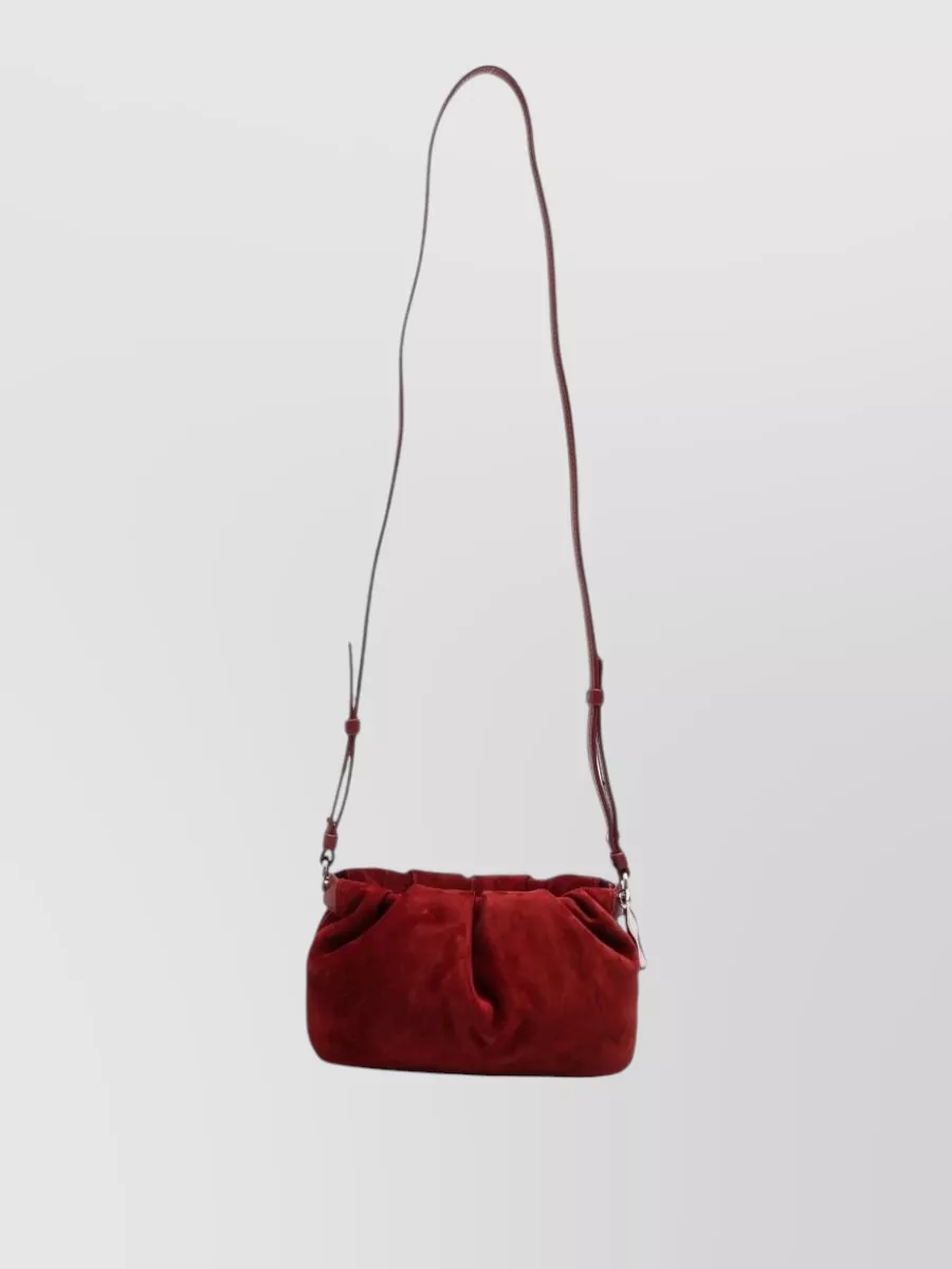 Christian Louboutin Eva Mini Suede Leather Clutch Bag