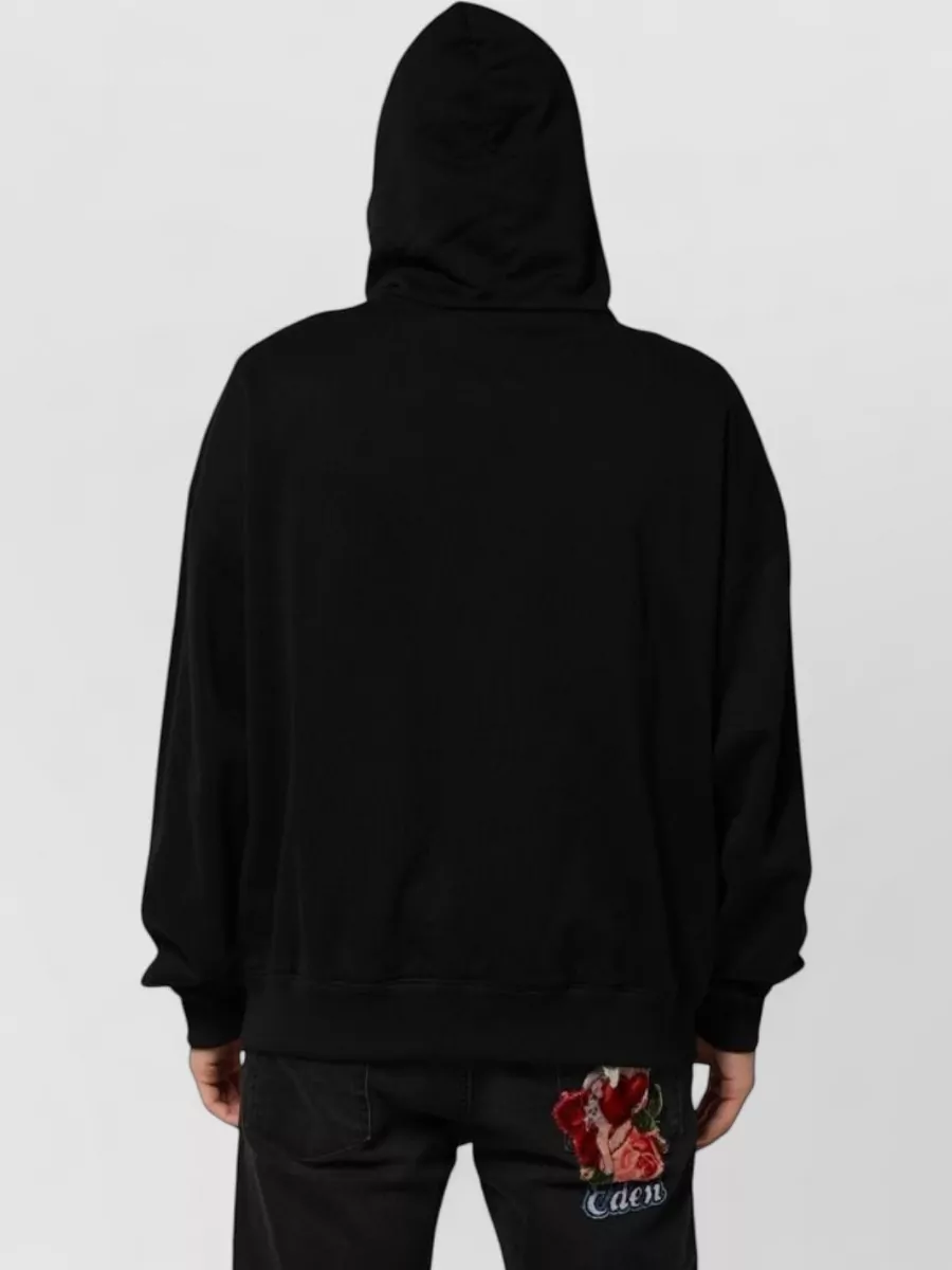 Dolce&Gabbana Printed Hooded Cotton Sweatshirt