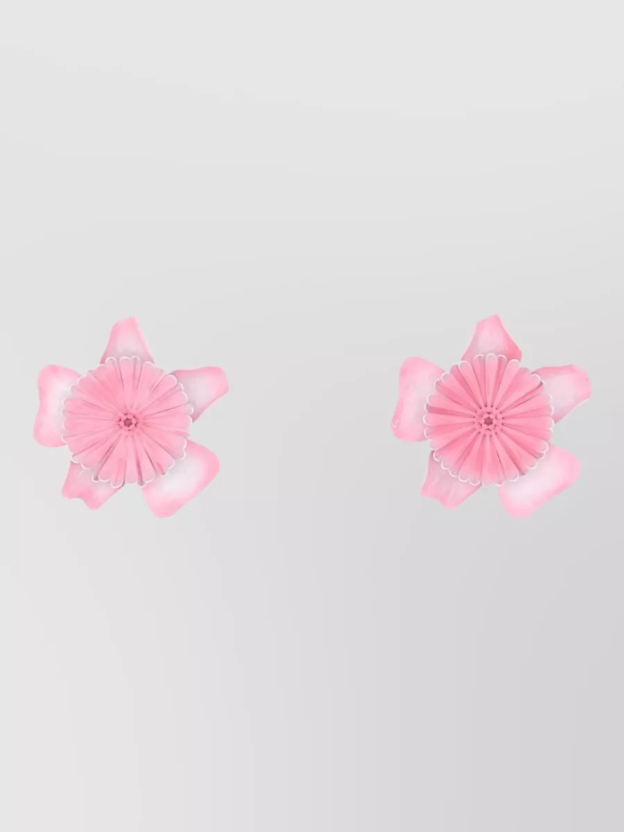 Chloé Pink Brass Earrings