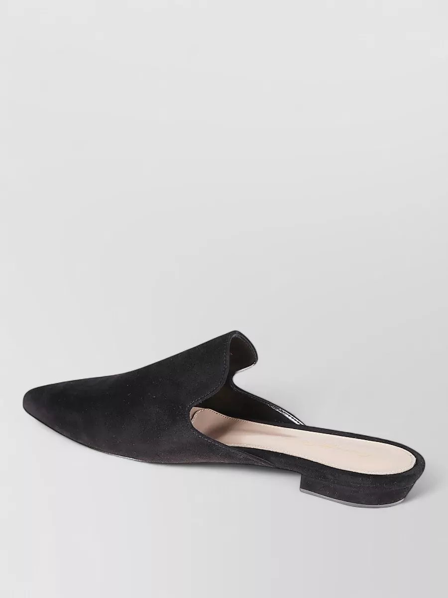 Gianvito Rossi Suede Mules