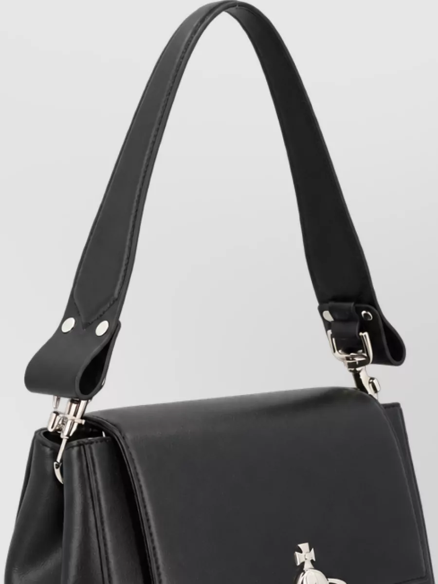 Vivienne Westwood Hazel Medium Leather Shoulder Bag