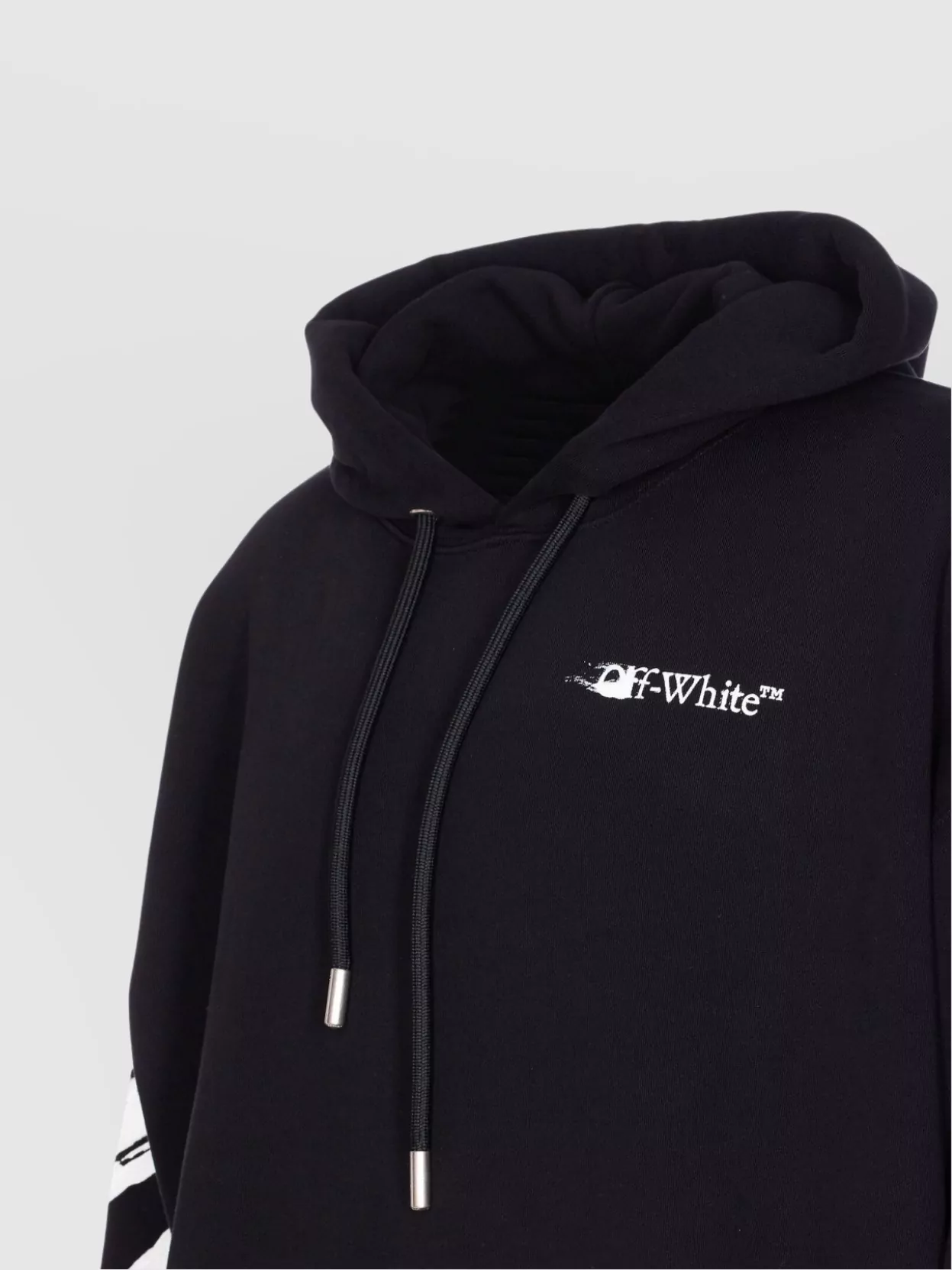 Off-White Hooded Sweater Kangaroo Pocket