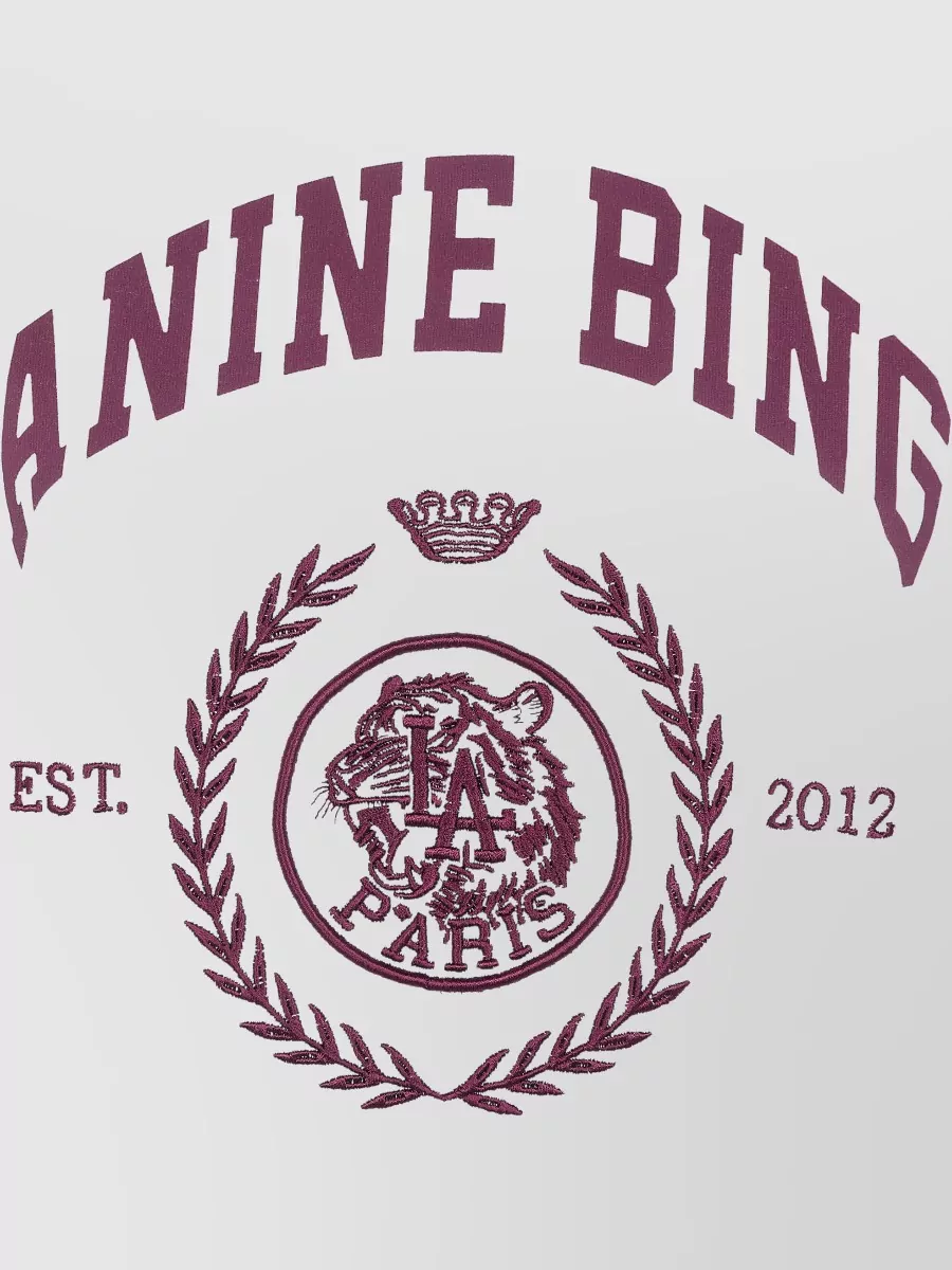 Anine Bing Jaylin Cotton T-Shirt