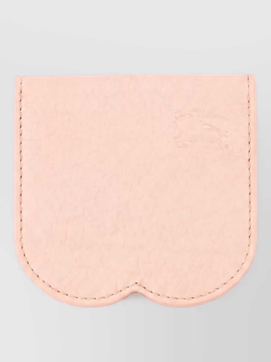 Burberry calf leather card holder