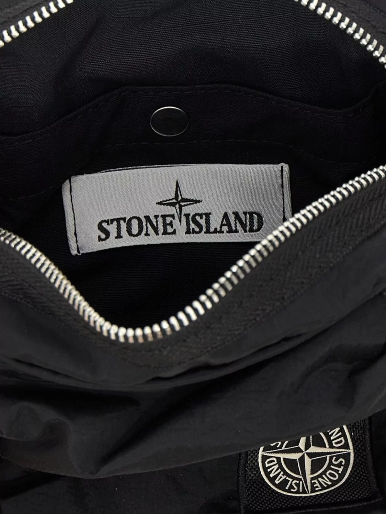 Stone Island Patch Logo Adjustable Shoulder Strap