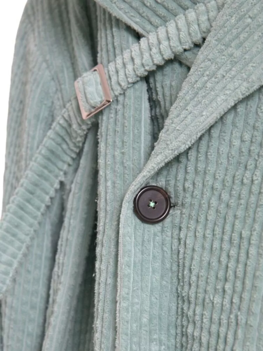 Dolce&Gabbana Corduroy Oversized Double-Breasted Coat