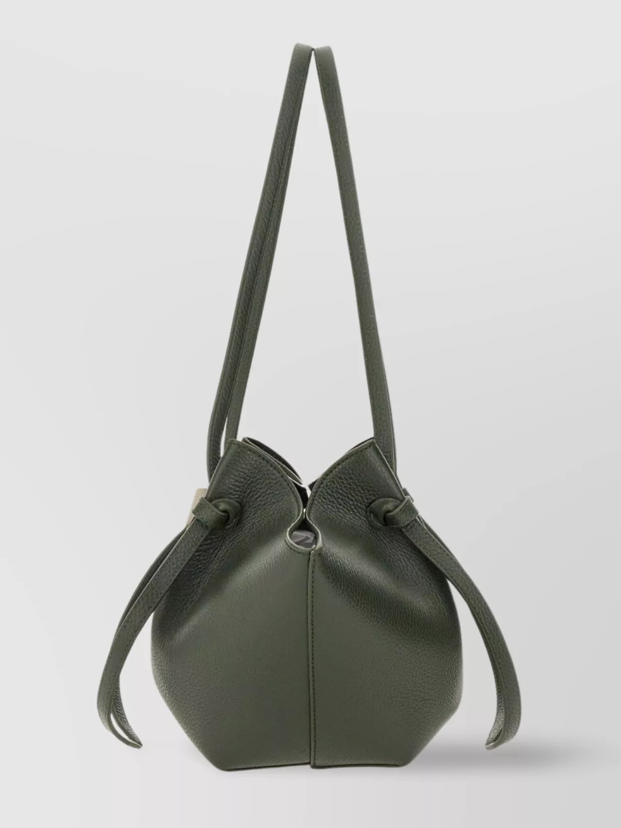 Yuzefi Structured Textured Top Handle Shoulder Bag