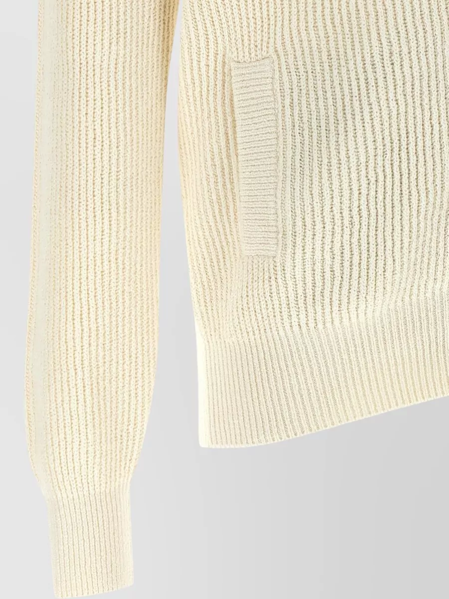 Brunello Cucinelli Zip Cardigan High Collar Front Pockets