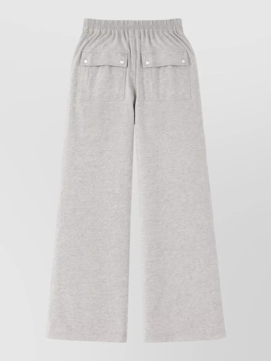 Rick Owens Drkshdw Wide Leg Trousers Side And Back Pockets