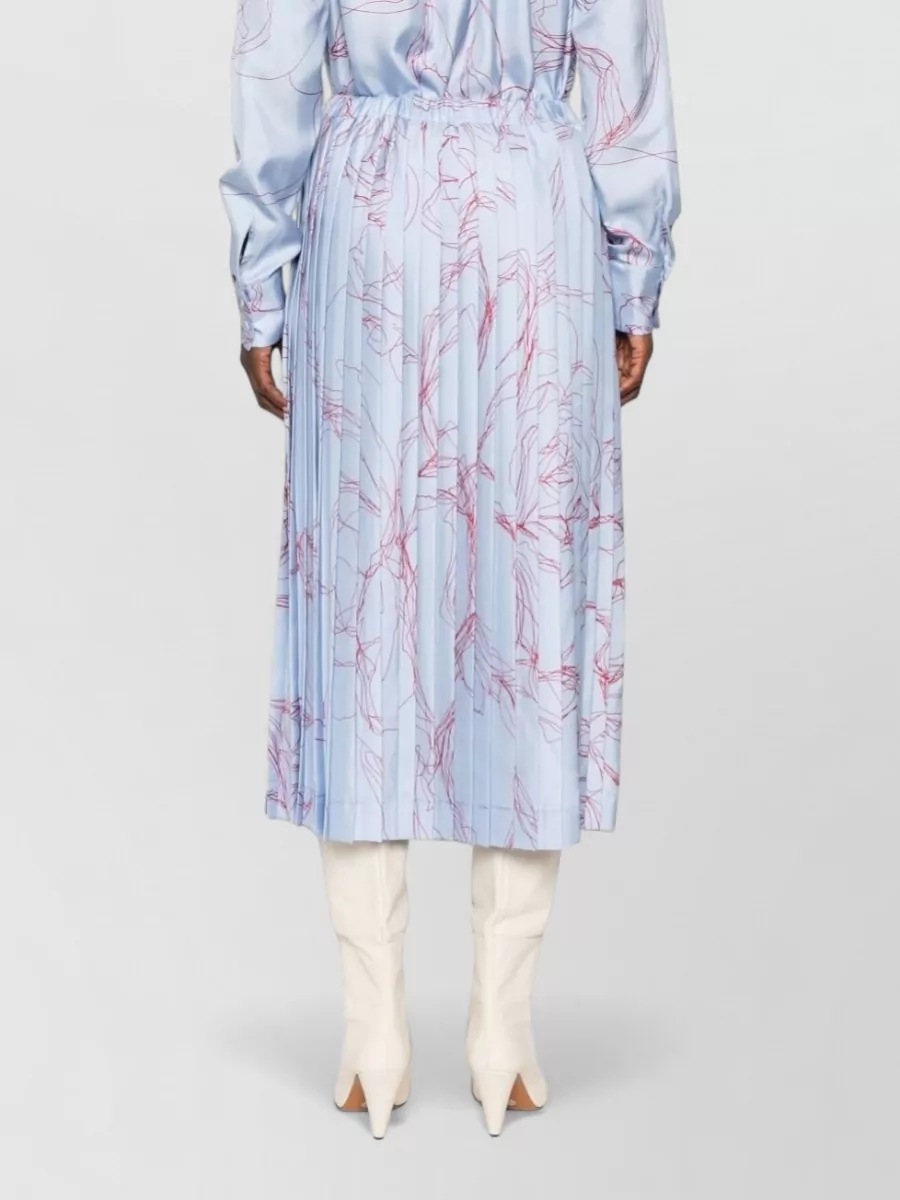Fabiana Filippi Silk Midi Skirt