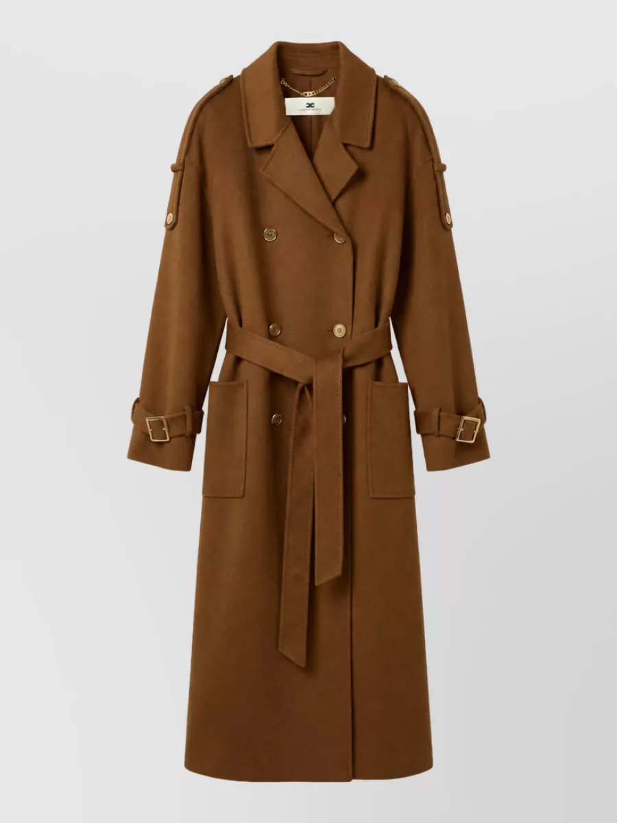 Elisabetta Franchi Wool fitted jacket