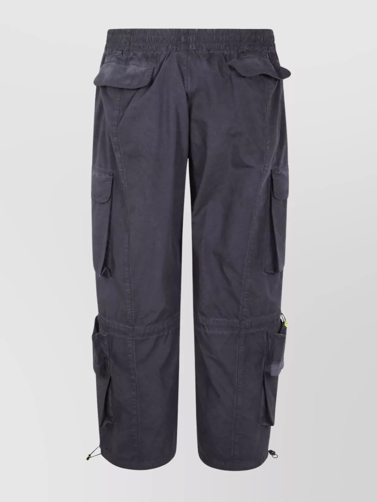 Barrow Unisex Cargo Trousers Drawstring Hem In Blue