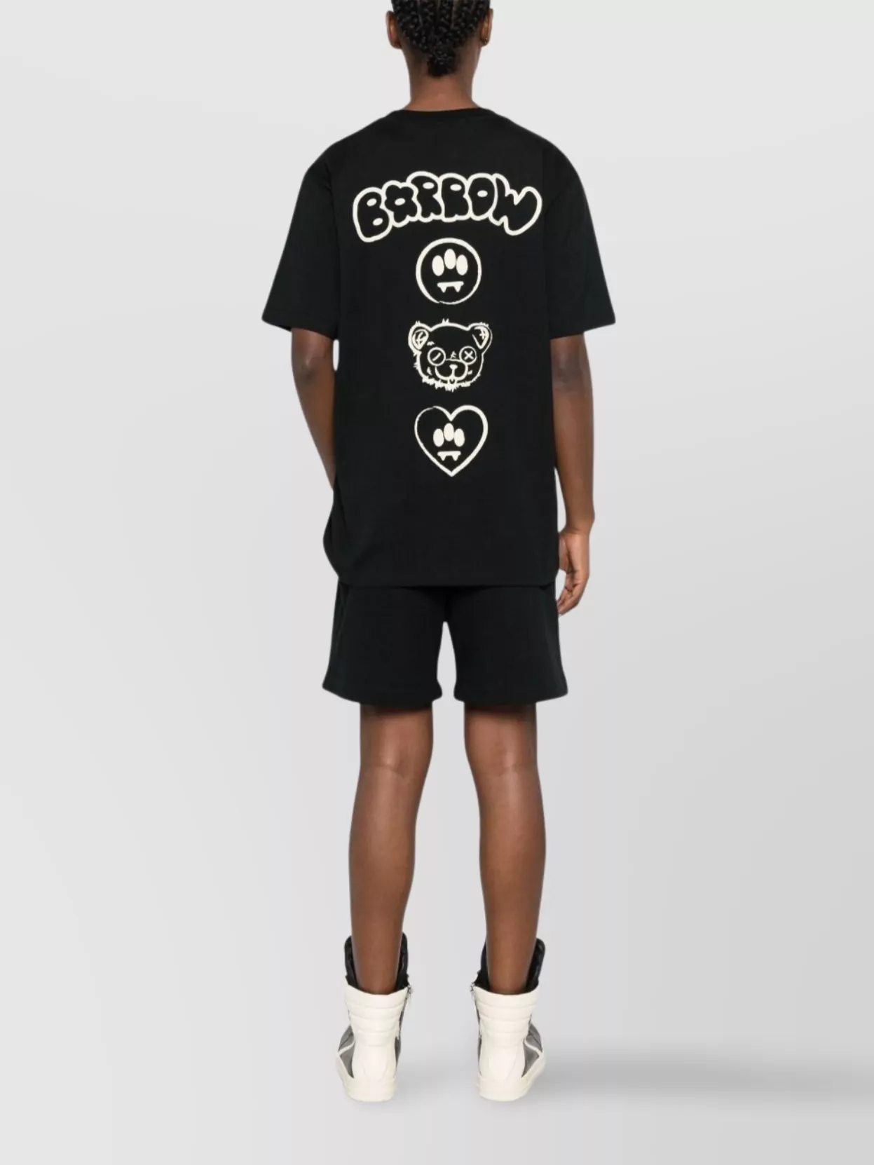 Barrow Crew Neck Graphic Print T-Shirt