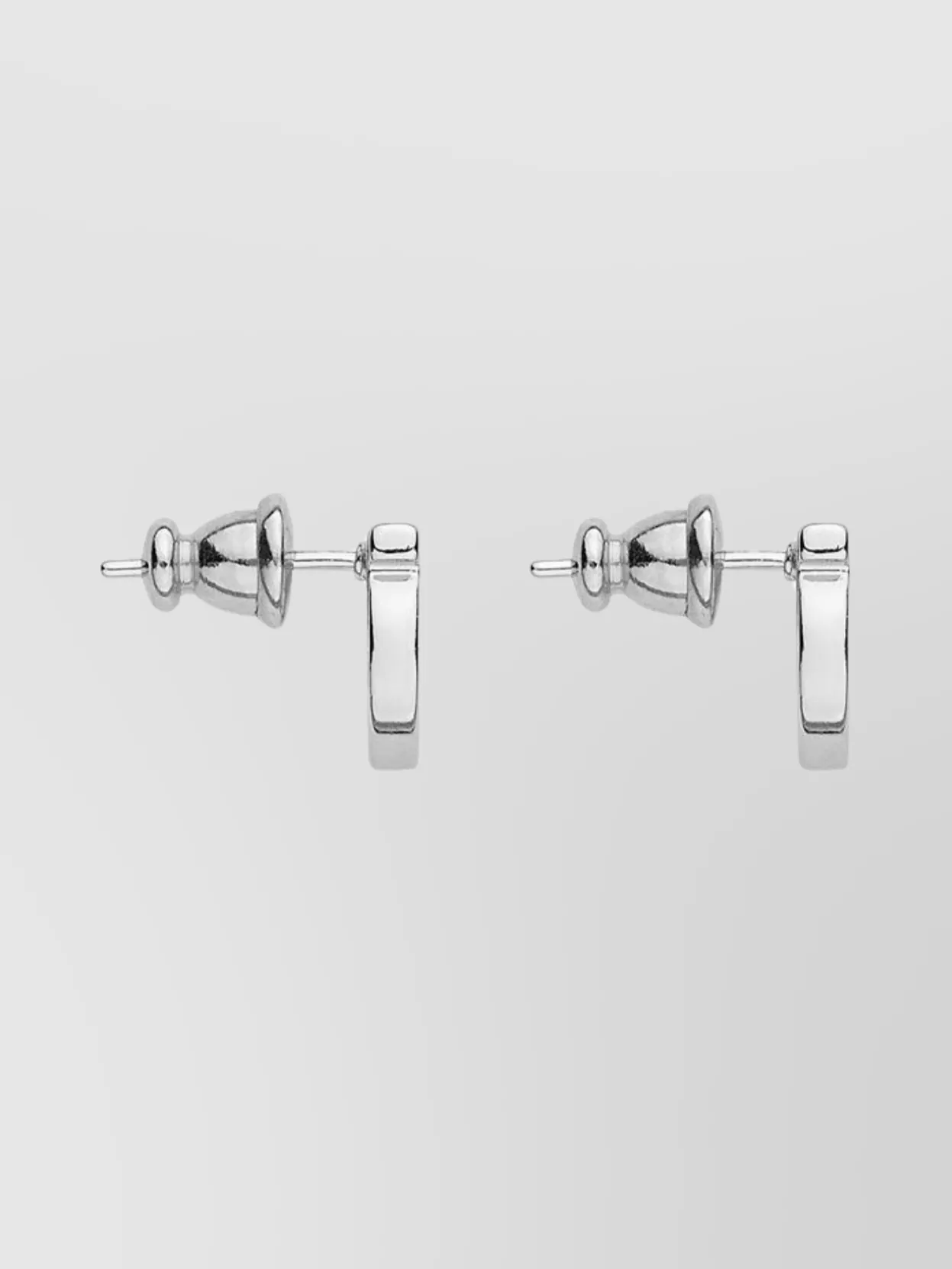 Ferragamo Circular Polished Stud Earrings Design