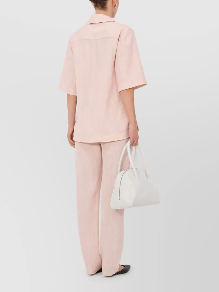 Loulou Studio Oversized Polo Shirt