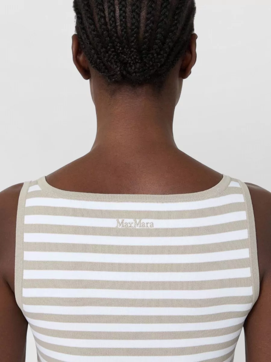 Max Mara Slim-Fit Ribbed Tank Top