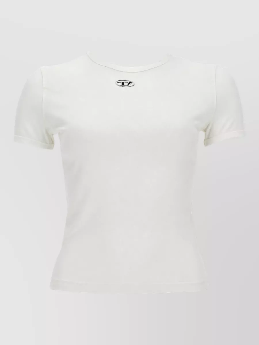 Diesel Short Sleeve Round Neck Slim Fit T Shirt