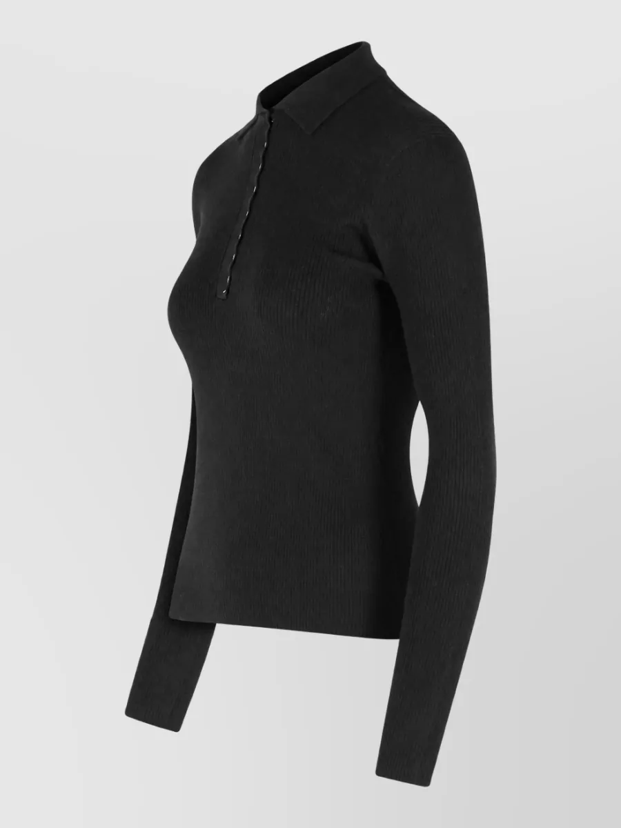 Max Mara Cashmere Polo Sweatshirt