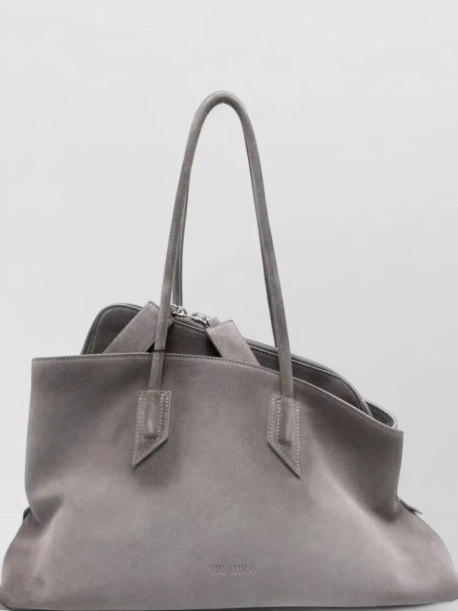 The Attico Medium Leather Shoulder Bag