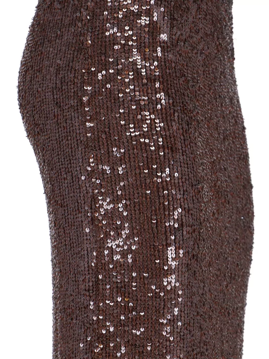 Parosh Knee-Length Fitted Skirt