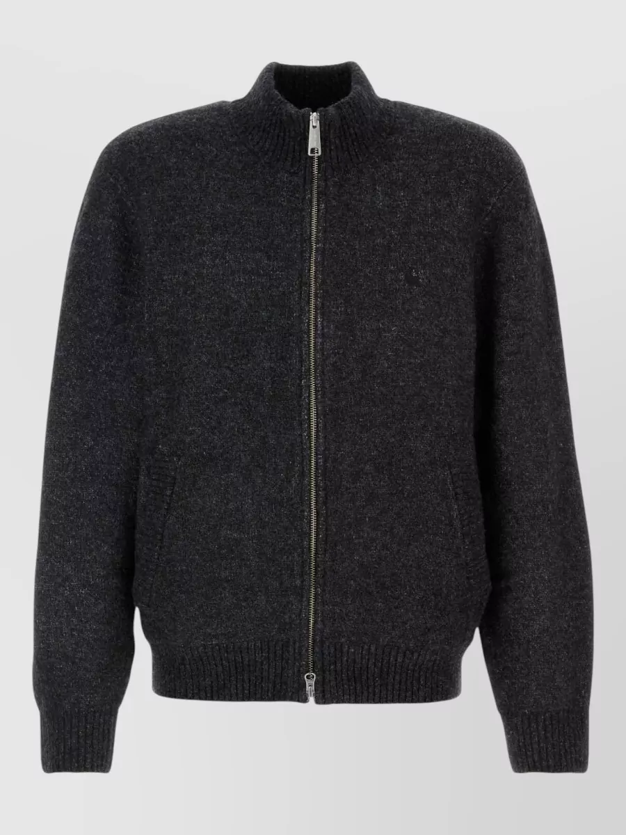 Carhartt Wip ribbed high neck knit jacket