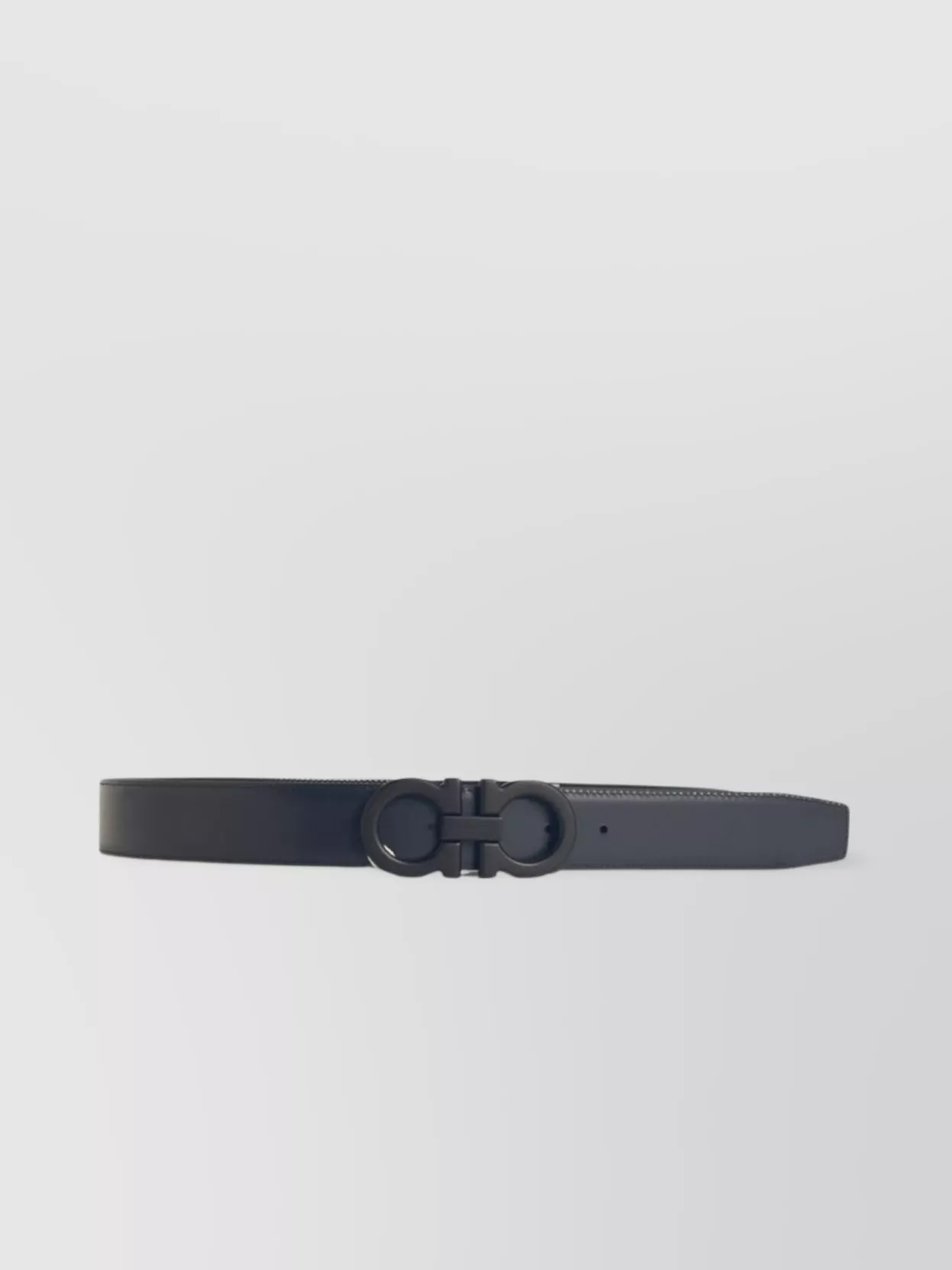 Ferragamo Adjustable Leather Belt Buckle