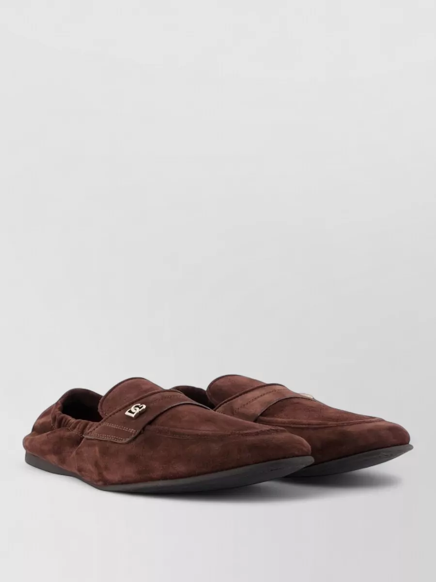 Dolce&Gabbana leather slippers