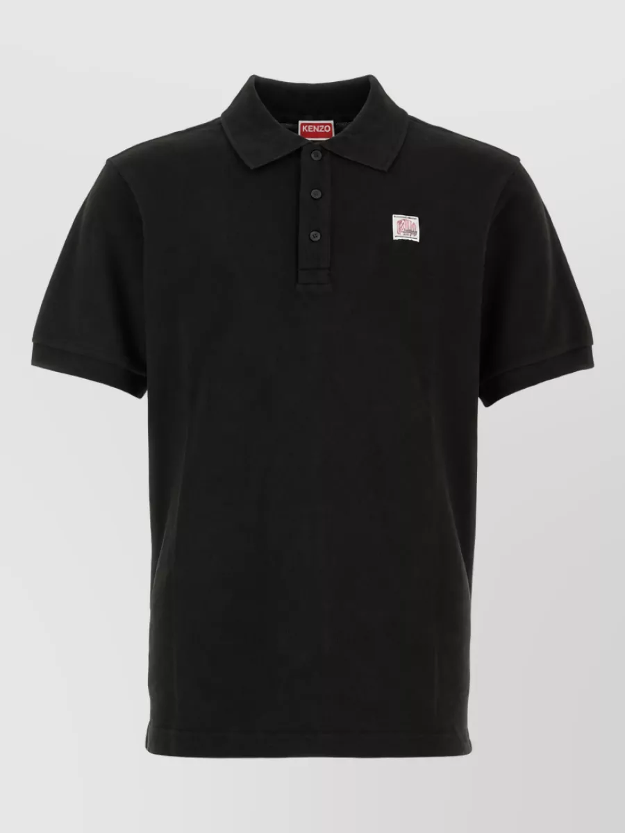 Kenzo cotton piqué polo shirt