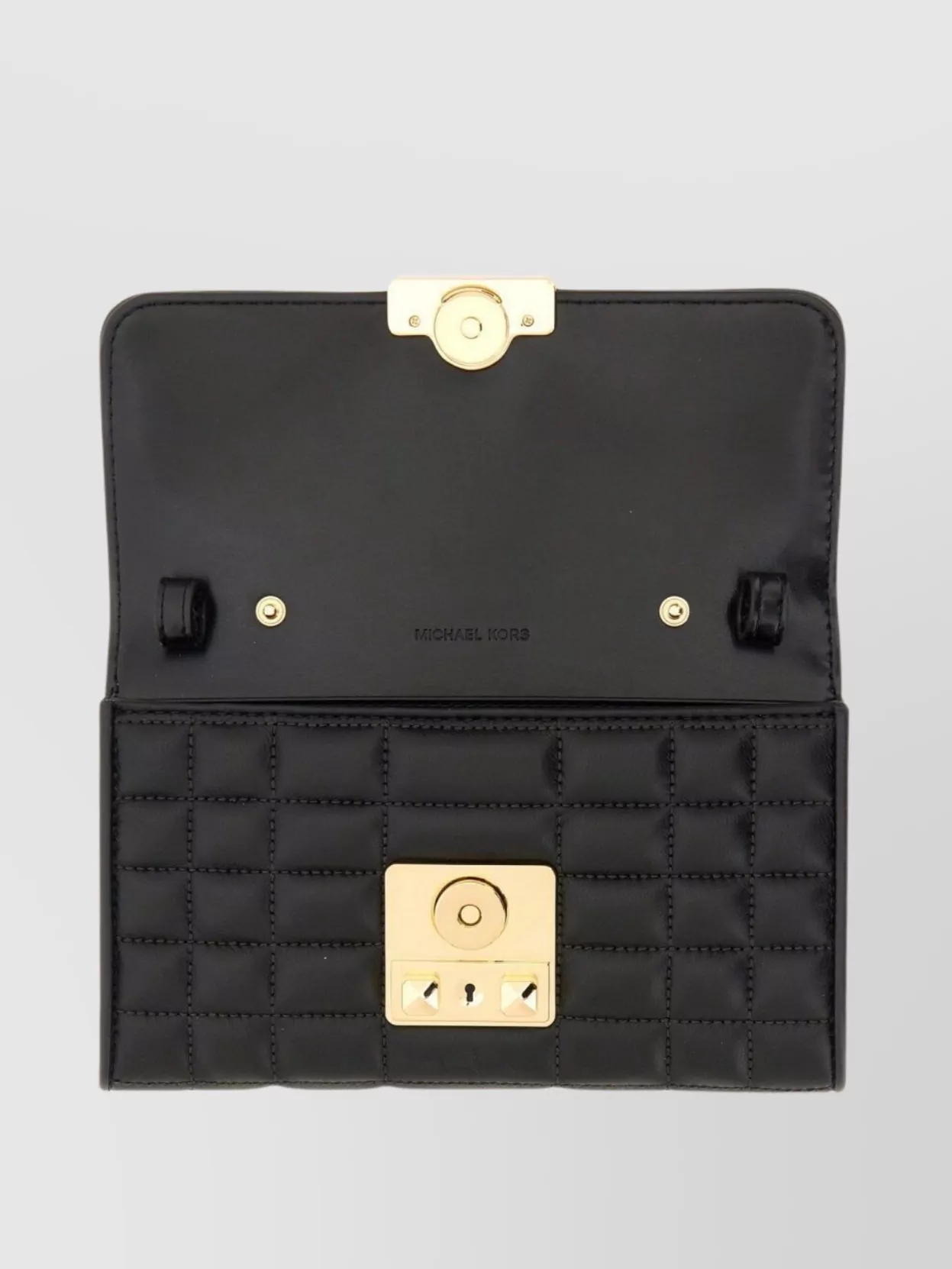 Michael Kors Logo Quilted Chain Strap Bag