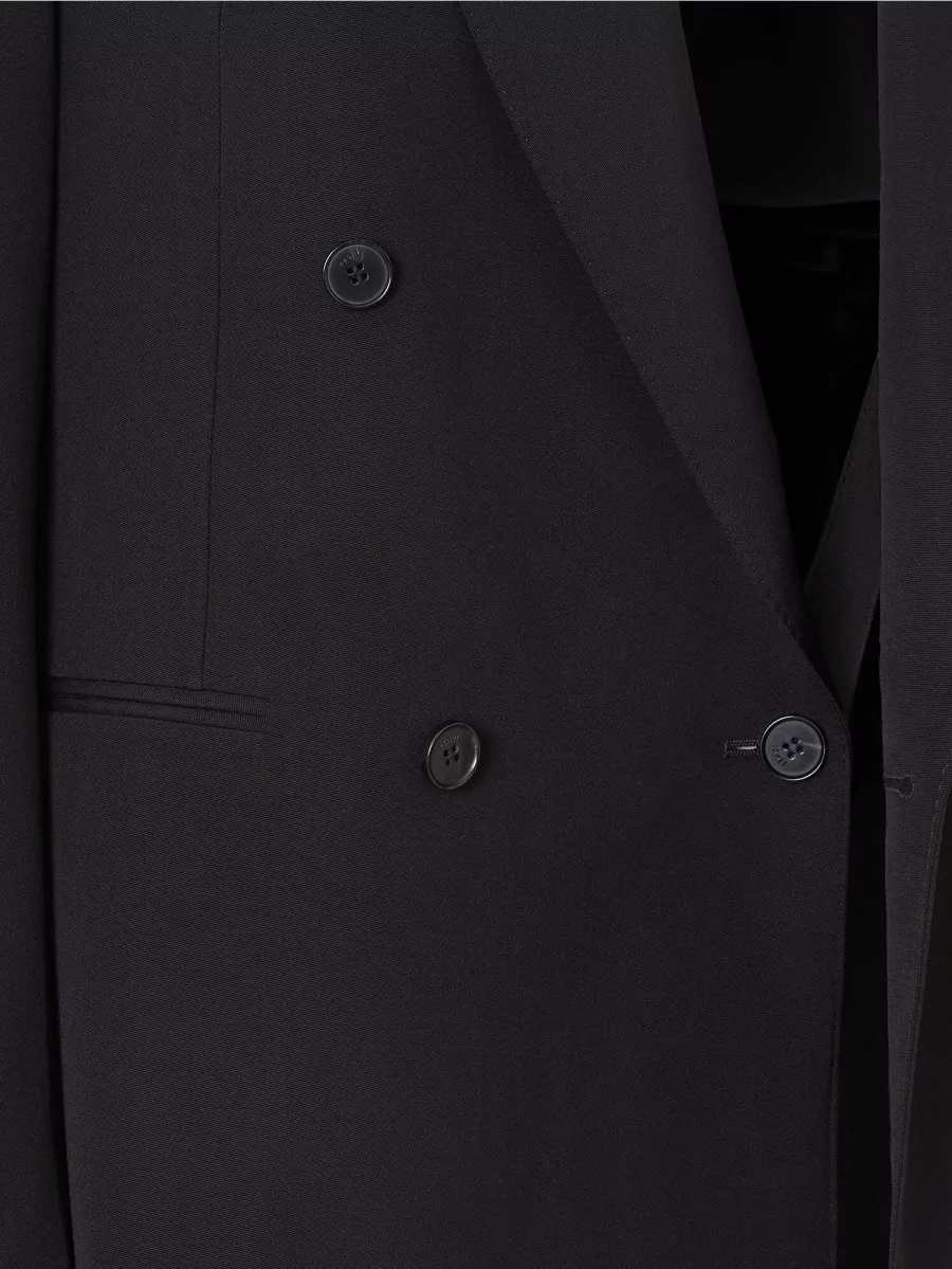 Fendi Virgin Wool Double-Breasted Blazer