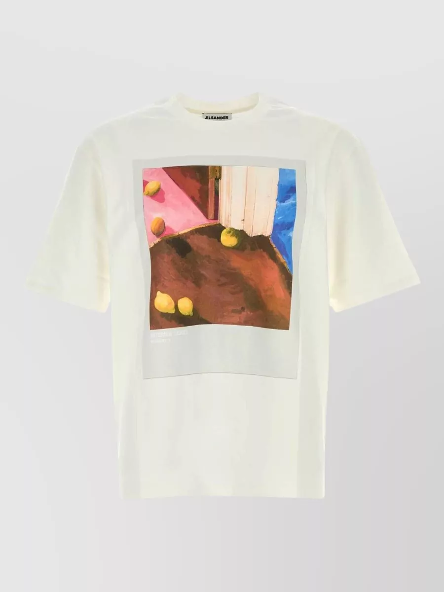 Jil Sander cotton short-sleeve t-shirt