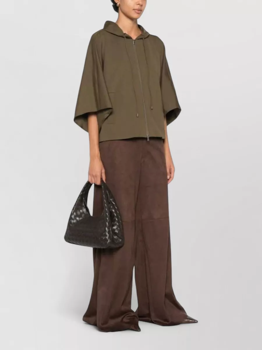 Max Mara Cropped Jersey Jacket
