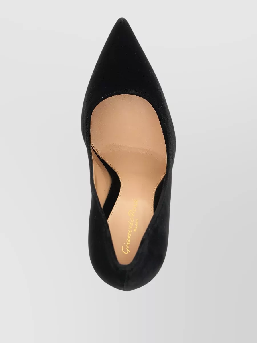 Gianvito Rossi Velvet Pointed-Toe Pumps