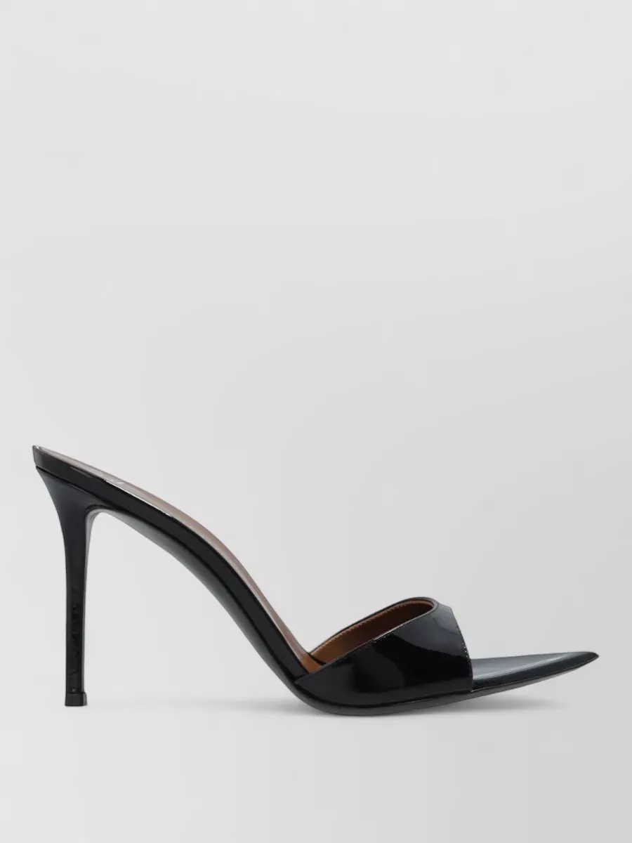 Giuseppe Zanotti Patent Leather Pointed-Toe Stiletto Mules