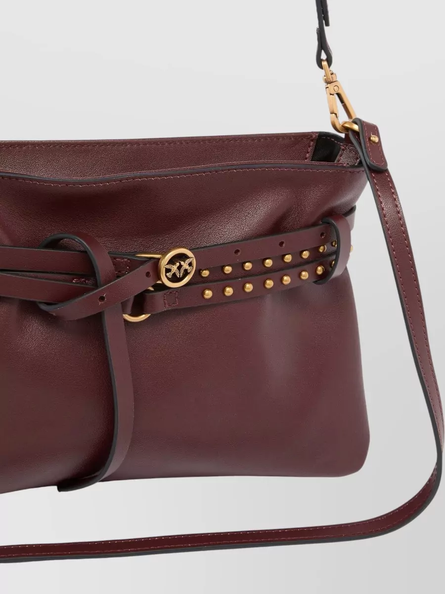Pinko Leather Shoulder Bag